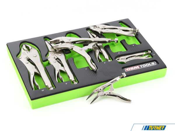 OEM Tools Locking Pliers Set - 7 Piece OEM23987