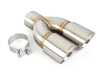 Turner Motorsport Turner Motorsport Double Wall Straight Cut Exhaust Tip - 3.0 Inlet - 3.5 OD - Stepped Left - Brushed Stainless 026732TMS06-16 View 5