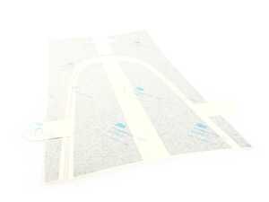 Genuine MINI Set, Decor Stripes, Hood Black - 51149811270