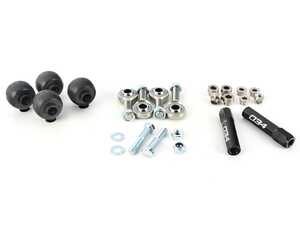 034 Motorsport Billet Adjustable Sway Bar End Links - Rear - BMW E82/88 E9X