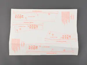 Genuine BMW Set Of Templates, Door, Front - 01292317852 - F30,F31