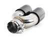 Turner Motorsport Turner Double Wall Slash Cut Exhaust Tip - 2.75 Inlet - 3.5 OD - Stepped Left - Titanium Black Chrome 026732TMS03-10 View 6