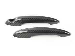 BMW R60 Door Handle Carbon Fiber Cover - Set Of Four