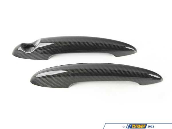 ECS BMW R60 Door Handle Carbon Fiber Cover - Set Of Four 512171984716