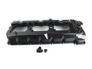 VTT S55 Billet CNC Valve Cover - Black