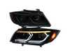 Spec-D Tuning LED Dual Projector Headlights - 6-11 E90 3 Series - Matte Black Housing/Smoke Lenses 2LHPE9005SMG2RS View 1