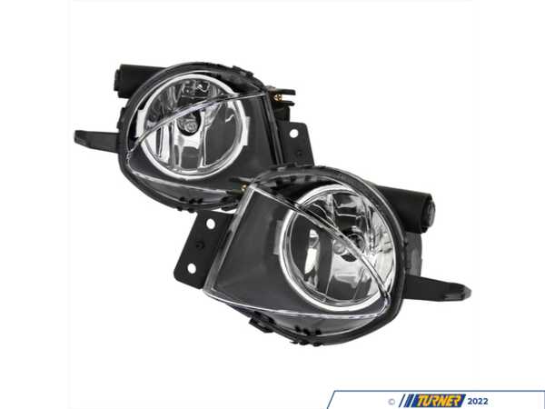 Spec-D Tuning Spec-D Fog Lights - 2006 BMW E90 3 Series 325i/330i / 2007-2008 3 Series 328i/335i - (Chrome Housing/Clear Lens) - (NO LONGER AVAILABLE) LF-E9005COEM-HZ