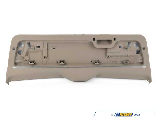 Genuine BMW Genuine BMW Lower Tail Lid Trim Panel Pergament - 51492489622 - E34 51492489622