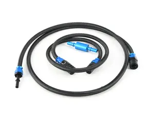 Precision Raceworks Upgraded Fuel Lines W/ Ethanol Sensor Connection - AN6 - E9X/E8X