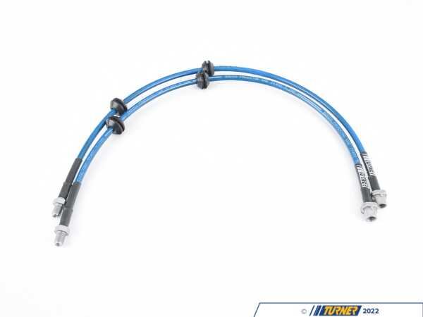 Turner Motorsport Stainless Steel Brake Lines - Front - IX 047509LA01