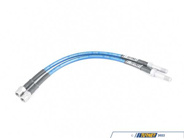 Turner Motorsport Stainless Steel Brake Lines - Rear - I01 i3 047565LA02