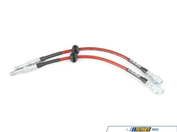 ECS ECS Stainless Steel Brake Lines - Rear 047523LA02