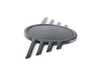 Genuine MINI Trunk Emblem Piano Black "Black Line" - Matte Center Design R50-R53, R56/R57/R58/R59, F55-F57 51149880867 View 2