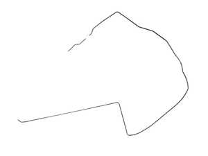 Genuine BMW Fuel Supply Return Pipe 16121178828