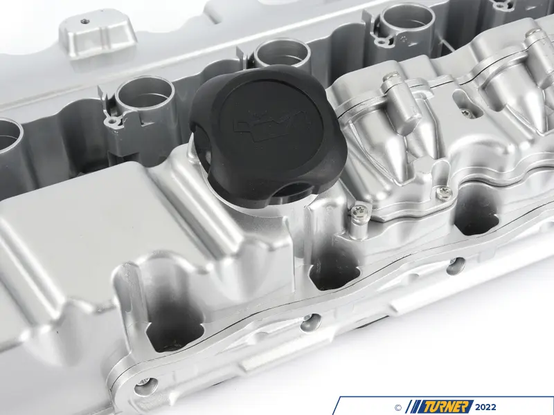 ECS Tuning N54 アルミヘッドカバー Assembled By ECS - 11127565284MKT - N54 Valve Cover Upgrade Kit