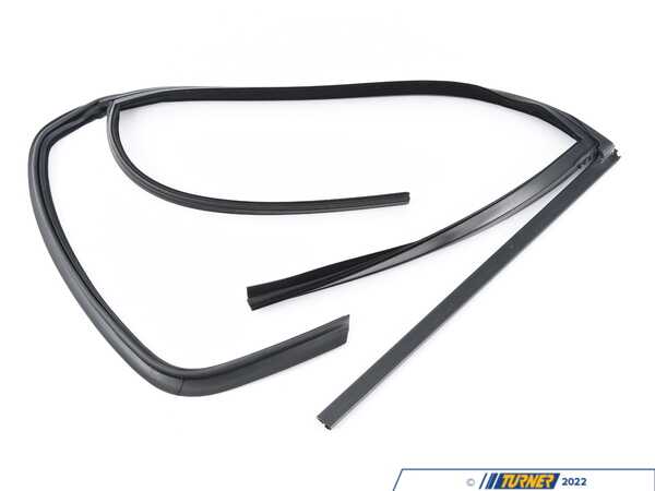 Genuine BMW Genuine BMW Left Rear Window Guide - 51348111205 51348111205