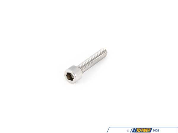 Bremmen Parts 18-8 Stainless Steel Socket Head Screw M6 X 1 Mm Thread, 30 Mm Long 91292A139