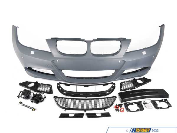 ECS ECS M-Sport Style Front Bumper Conversion - With Fog Lights E90MTFTLCIPDC