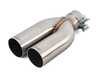 Turner Motorsport Turner - Single Wall Straight Cut Exhaust Tip - 2.5 Inlet - 3.0 OD - Stepped Right - Brushed  026732TMS01-02 View 8