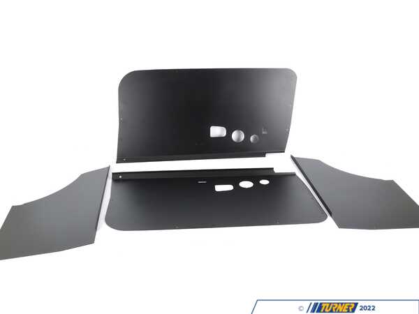 MKAH Motorsports E36 (V3) Coupe Door Panels - Blue Door Pulls - Black Hardware - Speaker Cutouts - Mirror Cutout - Matching Rear Quarters 2CA64FC7SPKR