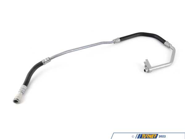 Genuine BMW Genuine BMW Nsmission Oil Cooler Line, R - 17227571985 17227571985