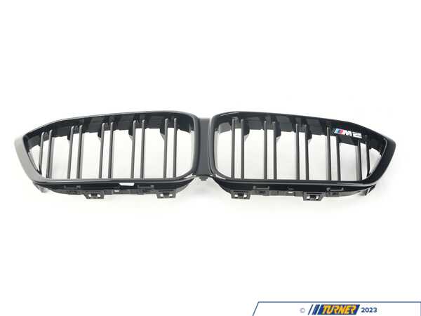Genuine BMW Genuine BMW F87 Gloss Black Kidney Grille - 51135A386B3 51135A386B3