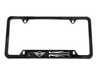 Genuine MINI MINI Black Jack/Wings License Plate Frame - Black - Priced Each 51805A5CFB4 View 2