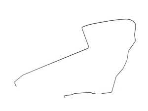 Genuine BMW Fuel Supply Inlet Pipe 16121178827