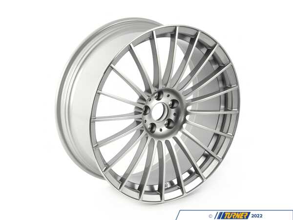 Genuine BMW LIGHT ALLOY RIM, SILVER, 21x8.5 ET 25, Alpina B7 G Chassis, Front 36107991470