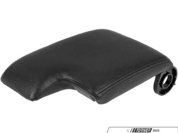 Bremmen Parts Bremmen Front Armrest Lid - Black Leatherette - E46 51168229232