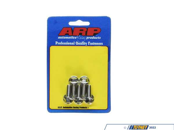 ARP ARP M8x1.25x25 Hex Stainless Steal Bolts - Set of 5  761-1002