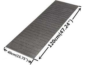 Universal ABS Grille Plastic 47.2"x15.7"x0.16" 