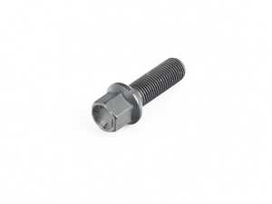Black Mercedes Ball Seat Wheel Bolt - Priced Each