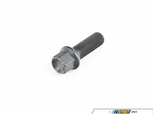H&R Black Mercedes Ball Seat Wheel Bolt - Priced Each 1453702SW