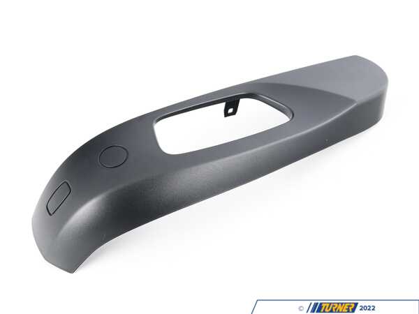 Genuine BMW Genuine BMW Covering Outer Right Schwarz - 52109128768 - E93 52109128768
