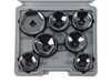 Lisle 3/8" Low Profile Oil Filter Socket Set (24mm-36mm) 13270 View 3