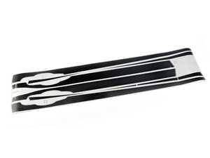 Black & Grey Racing Strips - F36