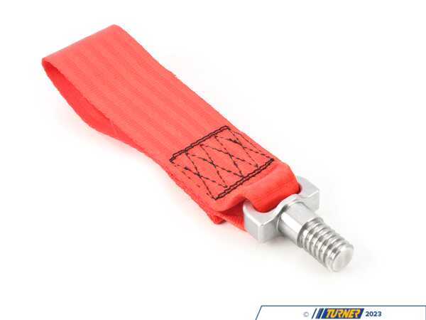 Fall Line Fall-Line Motorsports E9X / E36 M3 Tow Strap - Red FLM-E9X-3TSTR