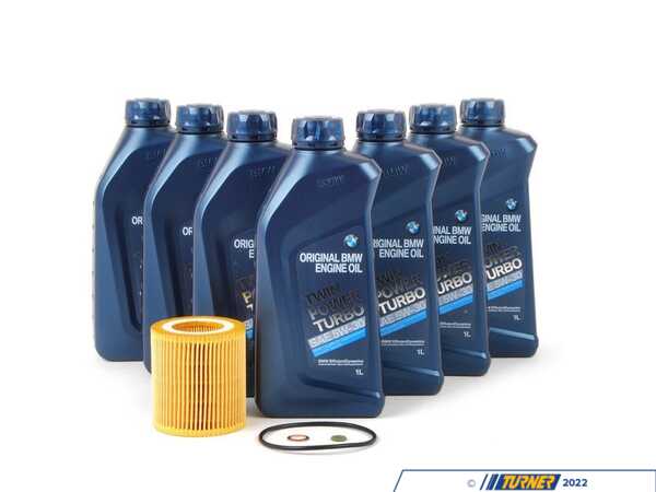 Packaged by Turner Genuine BMW Oil Change Kit / Inspection I - N52, N54, N55 832123659460KT