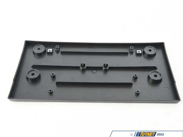 Genuine BMW LICENSE PLATE HOLDER 51117462272