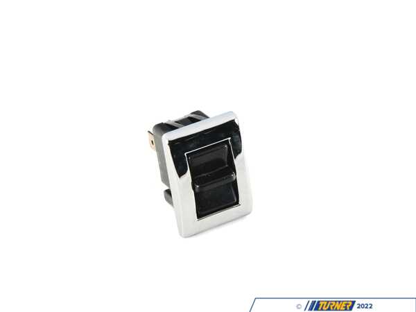 Genuine BMW Genuine BMW Sunroof Switch (4 Connectors) (Chrome) - E10 E3 E3 61311355415