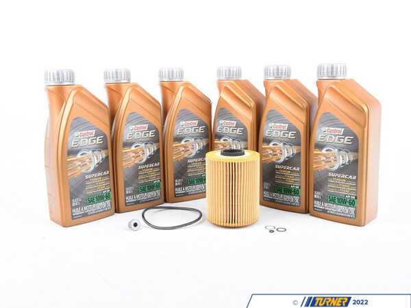 Packaged by Turner Castrol TWS Oil Change Kit / Inspection I 07510009420-KT