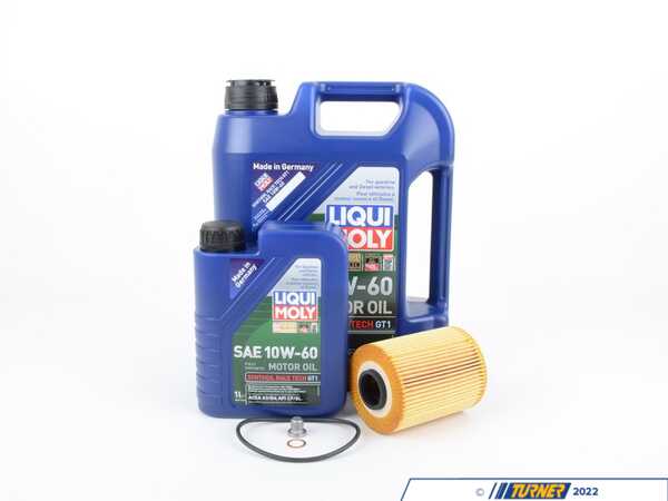 Packaged by Turner Liqui Moly Synthoil Race Tech GT1 Oil Change Kit / Inspection I 114278337690KT