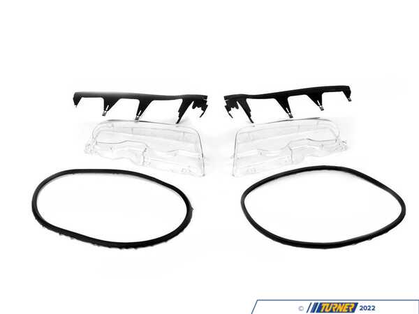 Packaged by Turner Halogen Headlight Lens Kit 63128384489-KT