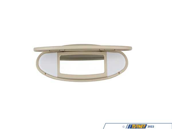Bremmen Parts Sun Visor / Mirror Illumination Section Only Light Beige - Priced Each  51167361845