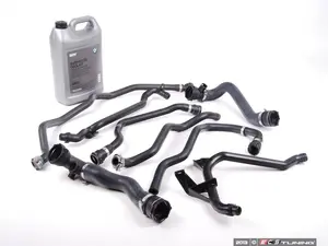 Complete Cooling System Hose Kit - BMW E46 M52TU M54 