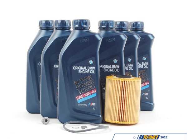 Packaged by Turner Genuine BMW Oil Change Kit / Inspection I 832123659440KT