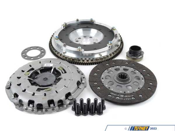 Packaged by Turner JB Racing Lightweight Aluminum Flywheel & Clutch Kit 21217528209-KT