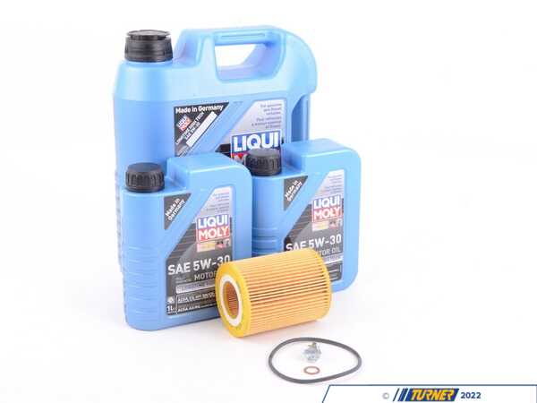 Packaged by Turner Liqui Moly Longtime High Tech Oil Change Kit / Inspection I 11427512300-KT