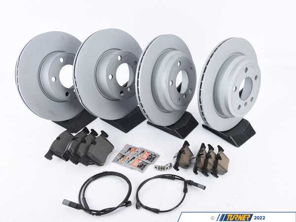Packaged by Turner Front & Rear Brake Service Kit 34356792289-KT